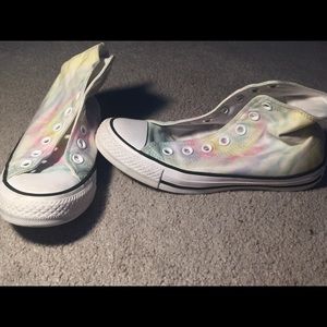 Tie dye converse